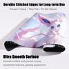 New Kawaii Eevees Aesthetics Mouse Pad Pokemons Computer Desk Accessories Office Gaming Keyboard Desk Mat Nonslip Mat Anime Rugs