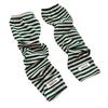 Striped Arm Sleeve for Men Women UV Protection Long Fingerless Gloves