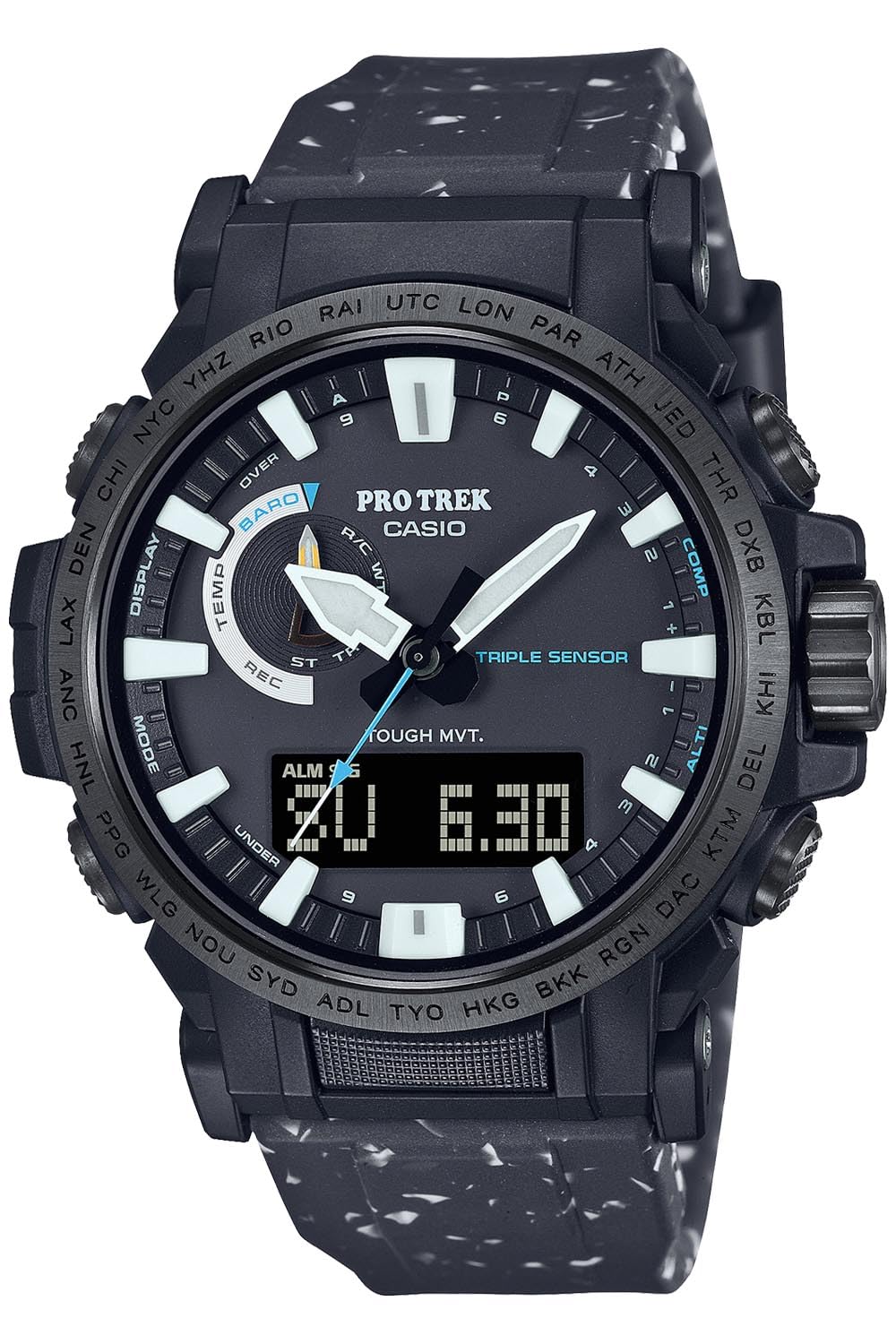 

Protrek Watch Line Radio Solar Biomass Plastic Black [Casio] []Climber PRW-61NJ-1JR Men s