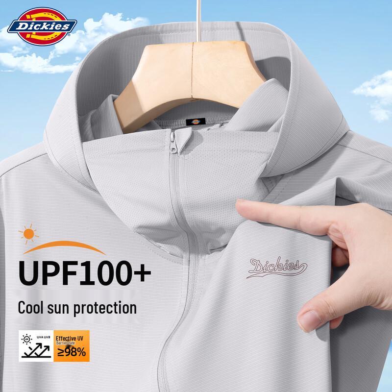 Dickies Men s 2026 Summer UPF100+ Wide Brim Hooded Sun Protection Jacket M (170)