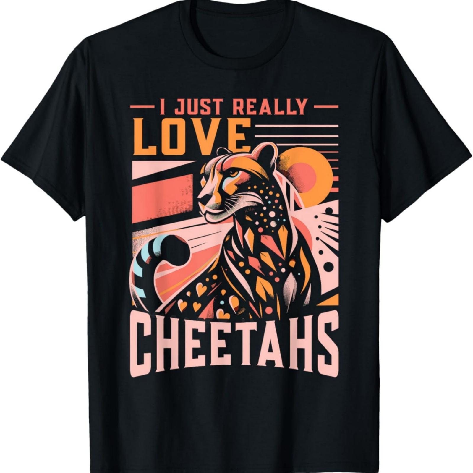 Leopard Cheetah T-Shirt S