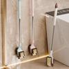 Toilet Brush with Extended Handle for Household Use Double Headed Toilet Brush for Squatting In The Bathroom and Specialized Toilet Brush for Washing