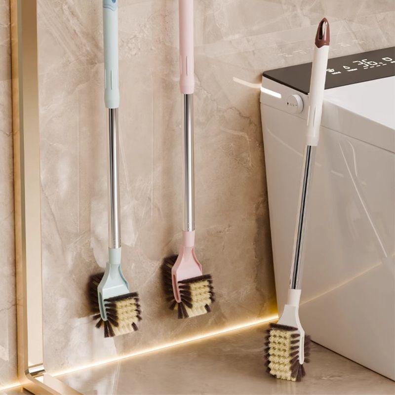 Toilet Brush with Extended Handle for Household Use Double Headed Toilet Brush for Squatting In The Bathroom and Specialized Toilet Brush for Washing