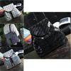 Versatile Geometric Lattice Sequins Backpack For Shopping Travel And School