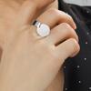 Ring Stainless Steel Jewelry Finger Ornaments Jewelries Gifts Charm for Women Punk Party Girls Female Ornament Shiny
