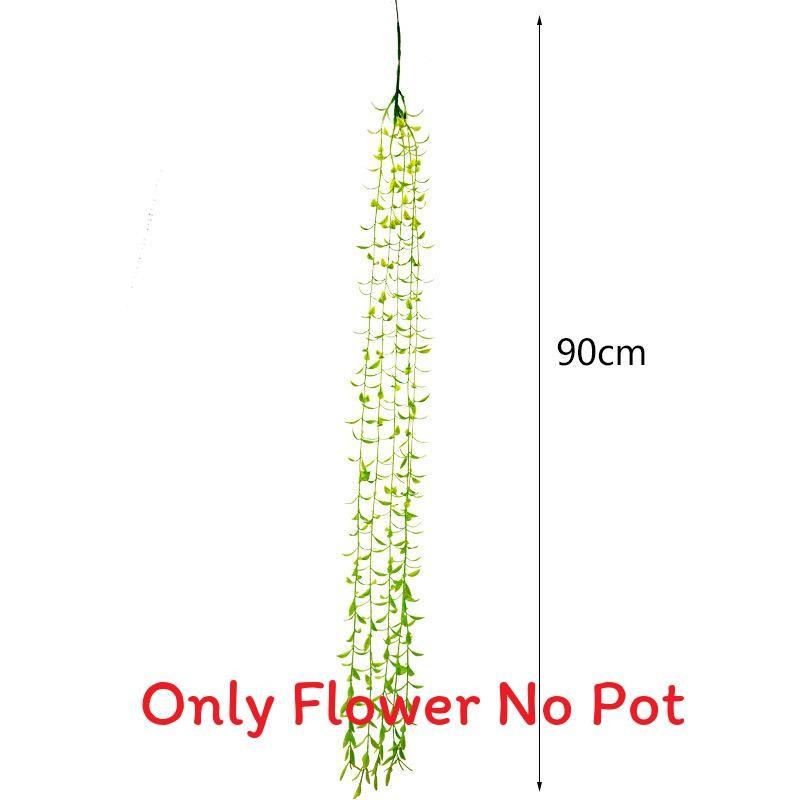 Green Babylonica Salix Plant For Home Event Decoration And Props Photography