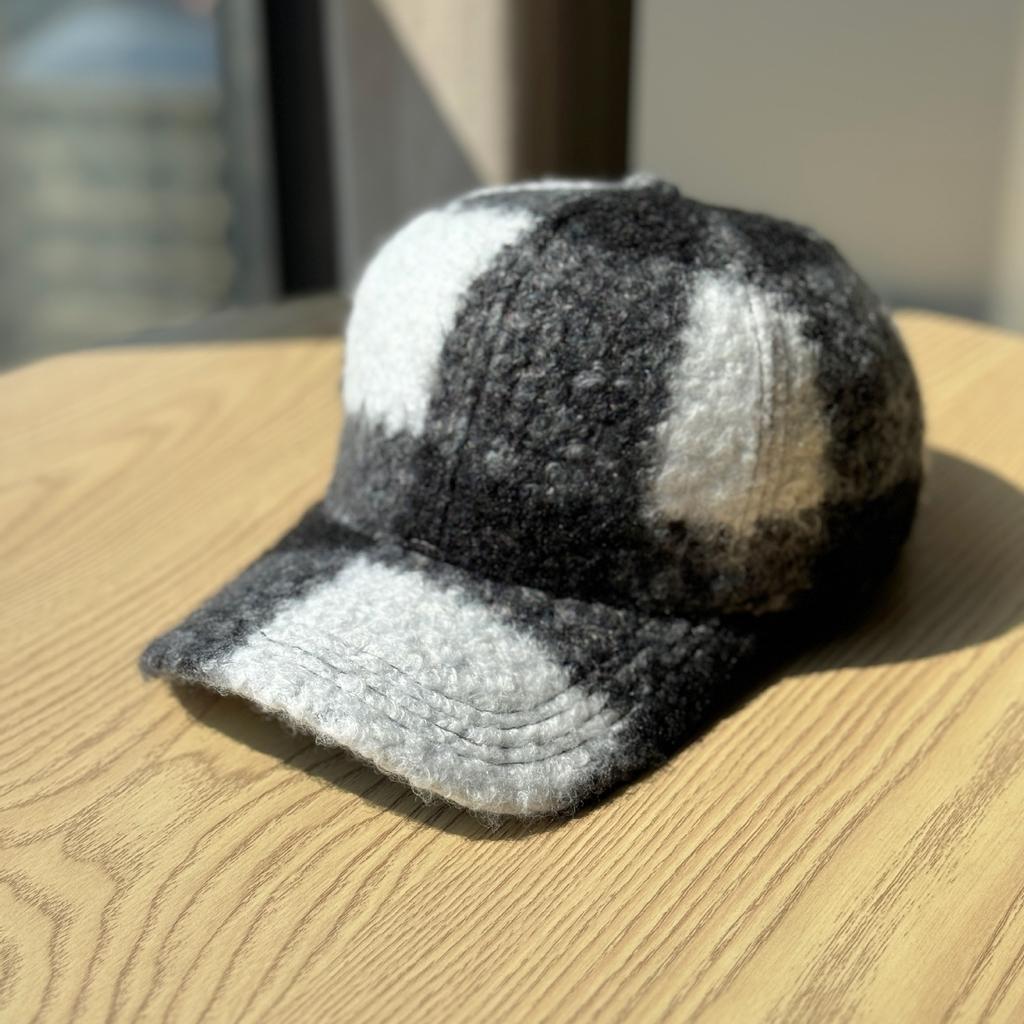 Color Blocked Imitation Teddy Velvet Baseball Hat for Women In Autumn and Winter Thickened Warm Peaked Cap Trendy Brand Sun Hat for Men