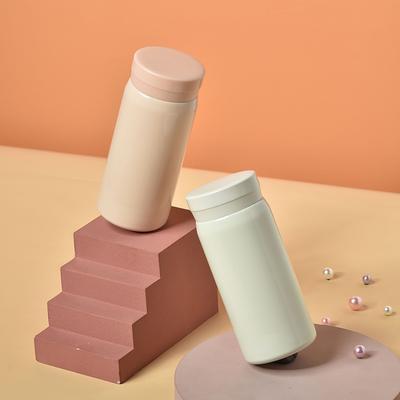 Stainless Steel Thermos Cup, Portable Mini Carry-On Water Cup Girl Pocket Cup