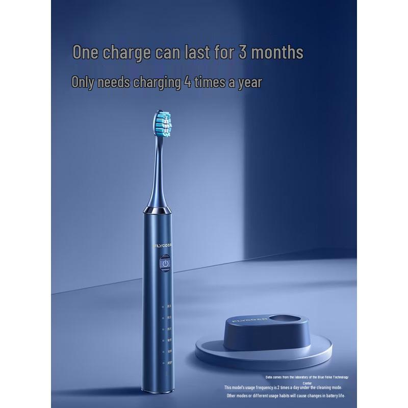 

FLYCO FT7205 Adult Smart Sonic Electric Toothbrush CN plug (adapter included)