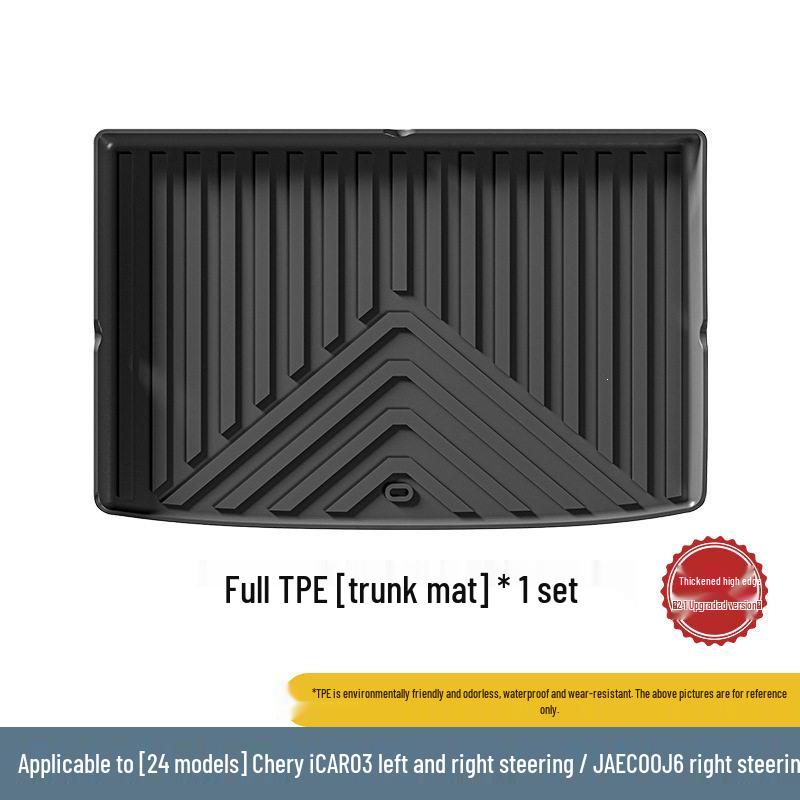 Fits 24 Chery ICAR03/JAECOO J6 RHD TPE Floor & Trunk Mats