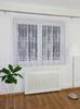 Marquisette curtain with small flowers