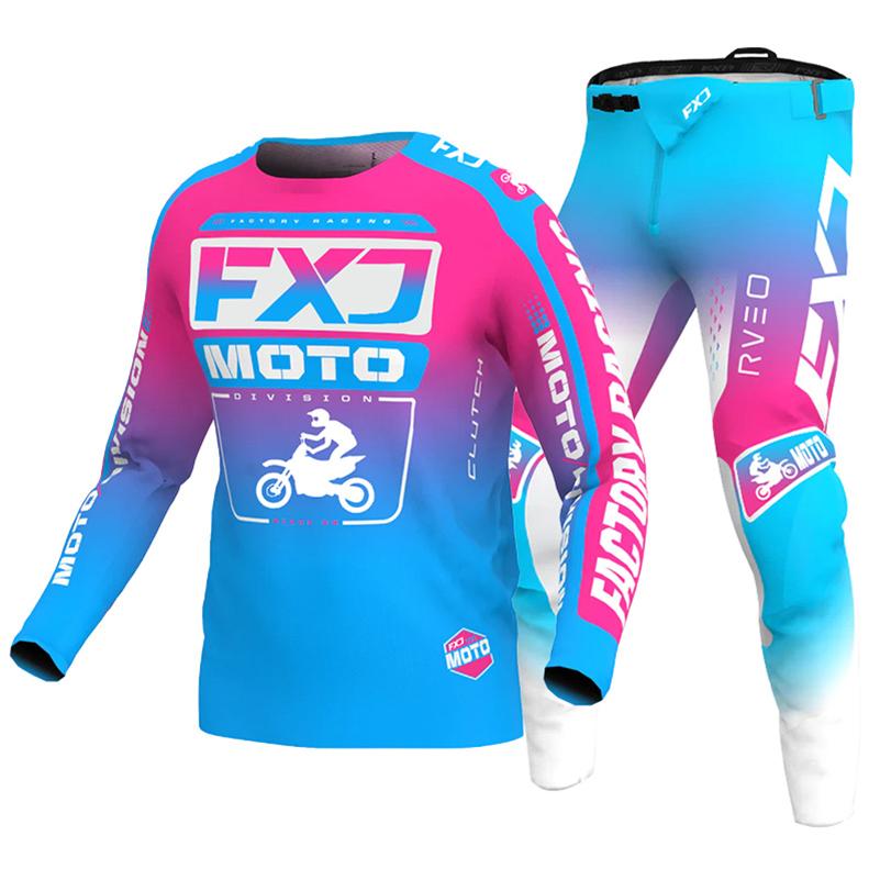 Motocross Gear Set for Kids 4 5 6 7 8 9 10 11 12 13 Years Youth Child Motorcycle Boy Girl Jersey Pant Kits Racing Suit Off-road Enduro MX MTB