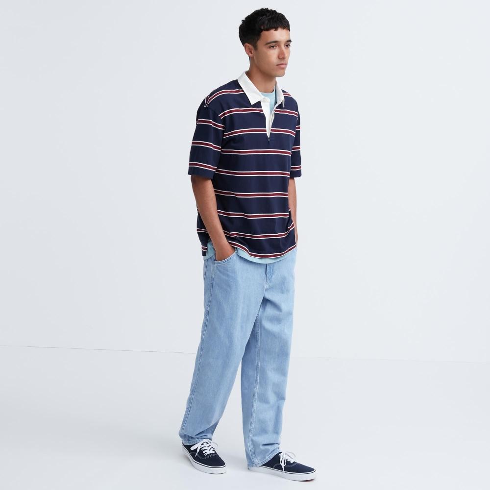 

Джинсы широкого кроя UNIQLO JAPAN стандартной длины 7477см