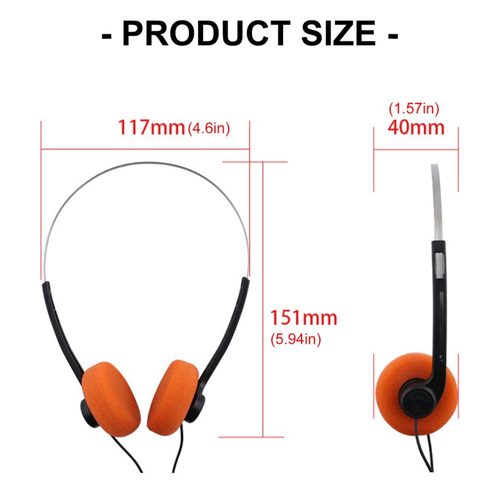 Corded Headphone Earphone Over Ear Earbud Personality Sports Headphone Corded Earphones For Travel Outdoor