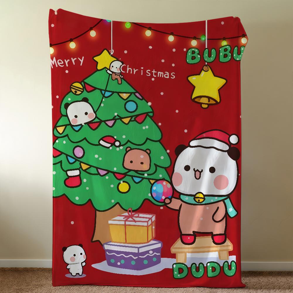 Bubu Couple Blanket Throw Super Cosy Plush Living Christmas Dudu Room Sofa Couch Childish Merry Birthday Gifts