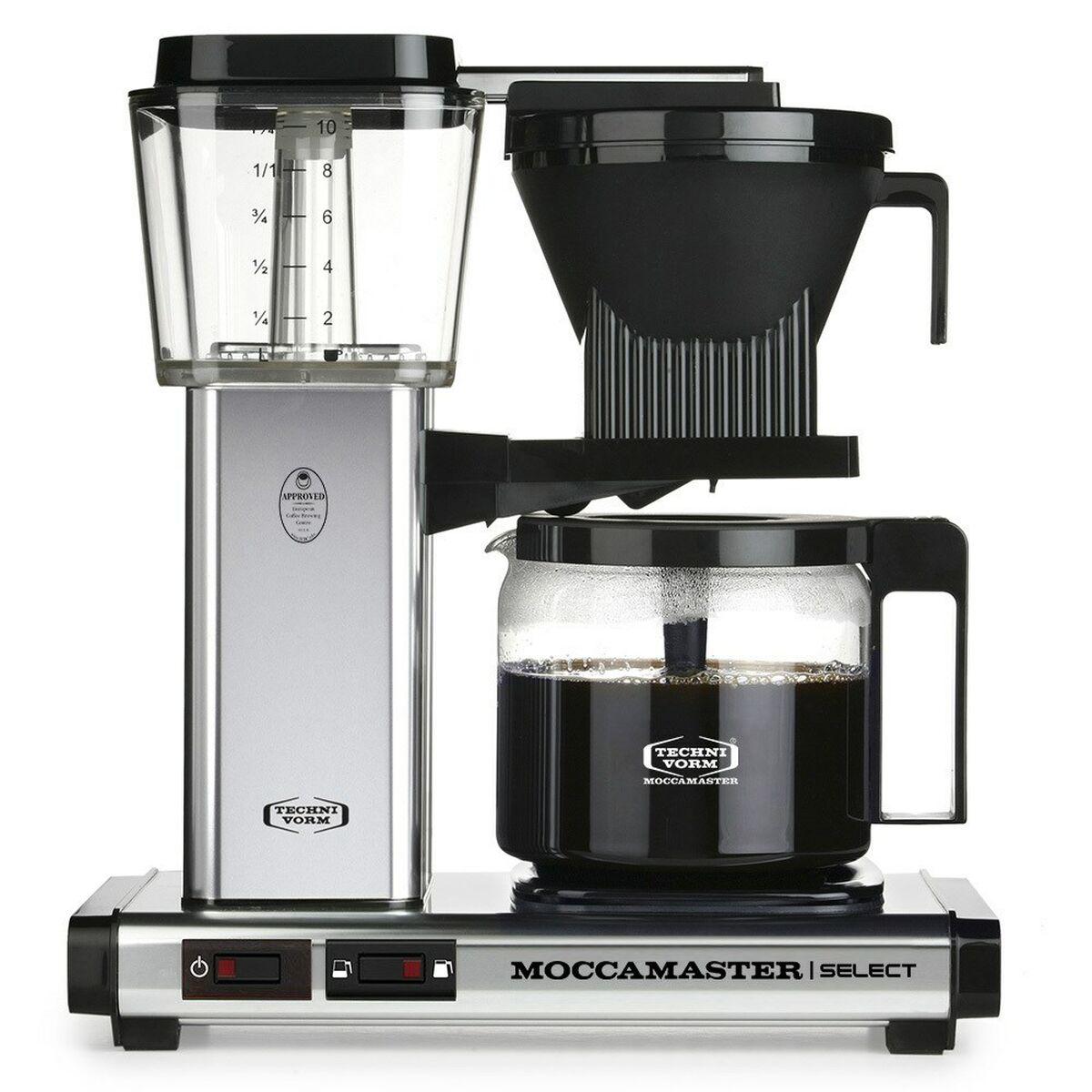 Moccamaster - Kaffeemaschine Kbg Select 4-10 Tassen Polished Silver - Bild 4