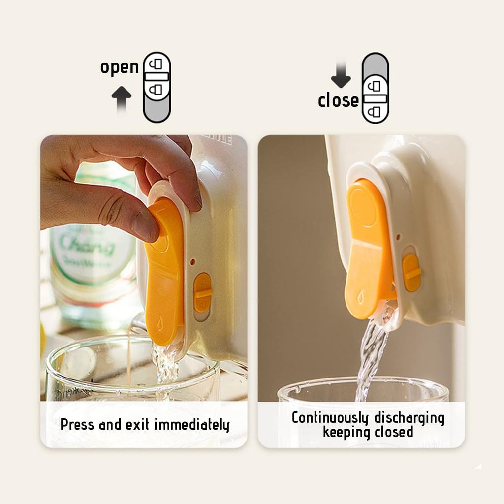 Refrigerator Cold Kettle With Faucet Cold Bubble Pot Cold Kettle Household Large-capacity Juice Drink Bucket