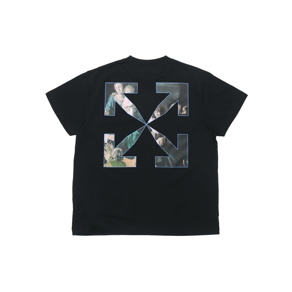 OFF-WHITE Caravaggio-print T-shirt OMAA038E20JER0051010