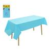 New 54x108inch Disposable Table Cloth Waterproof Oil-Proof Plastic Table Covers Rectangle Table Protector Outdoor