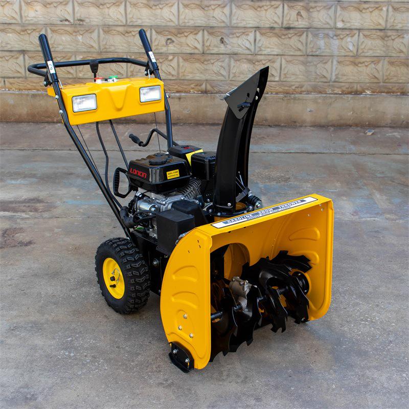 Ruito 6.5 HP Push Snow Sweeper & Ice Road Cleaner