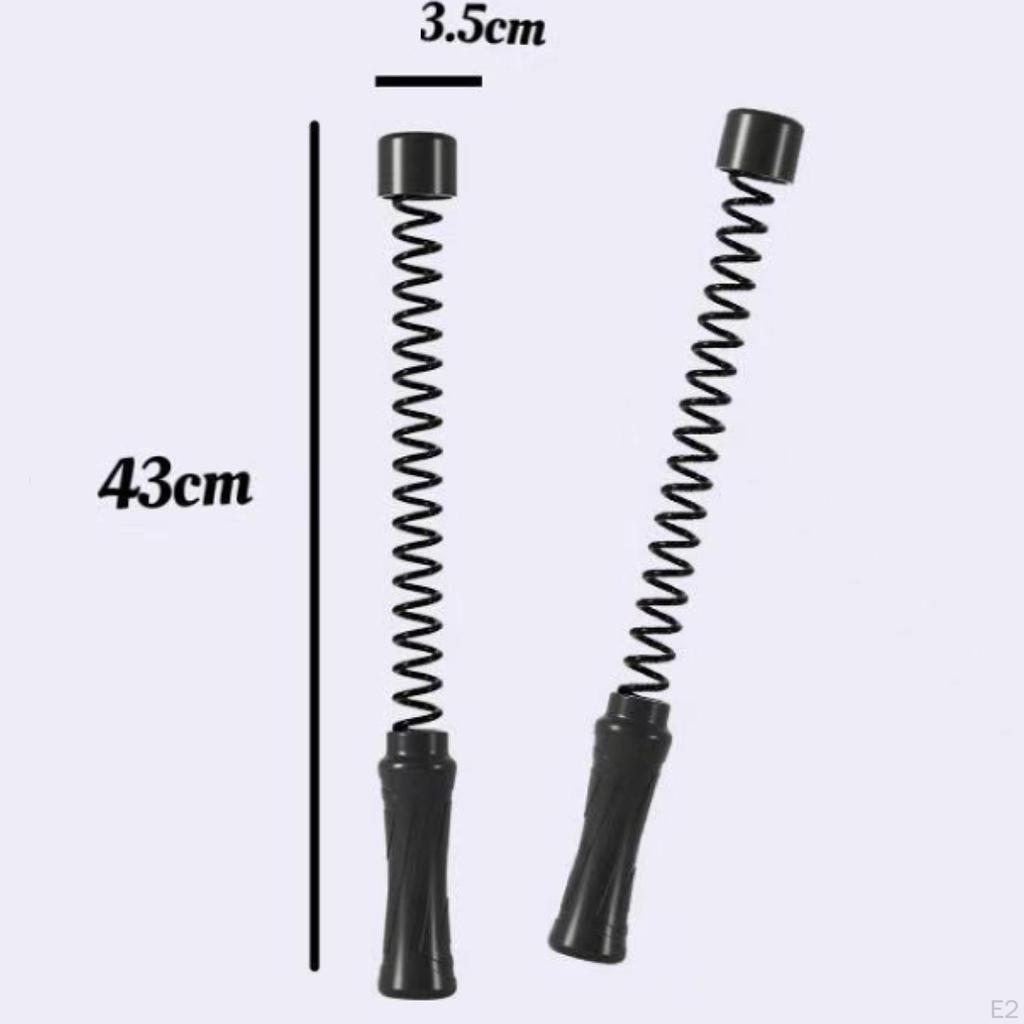 2Pcs Cordless Battle Ropes Professional for Sports Home Gym Indoor Outdoor