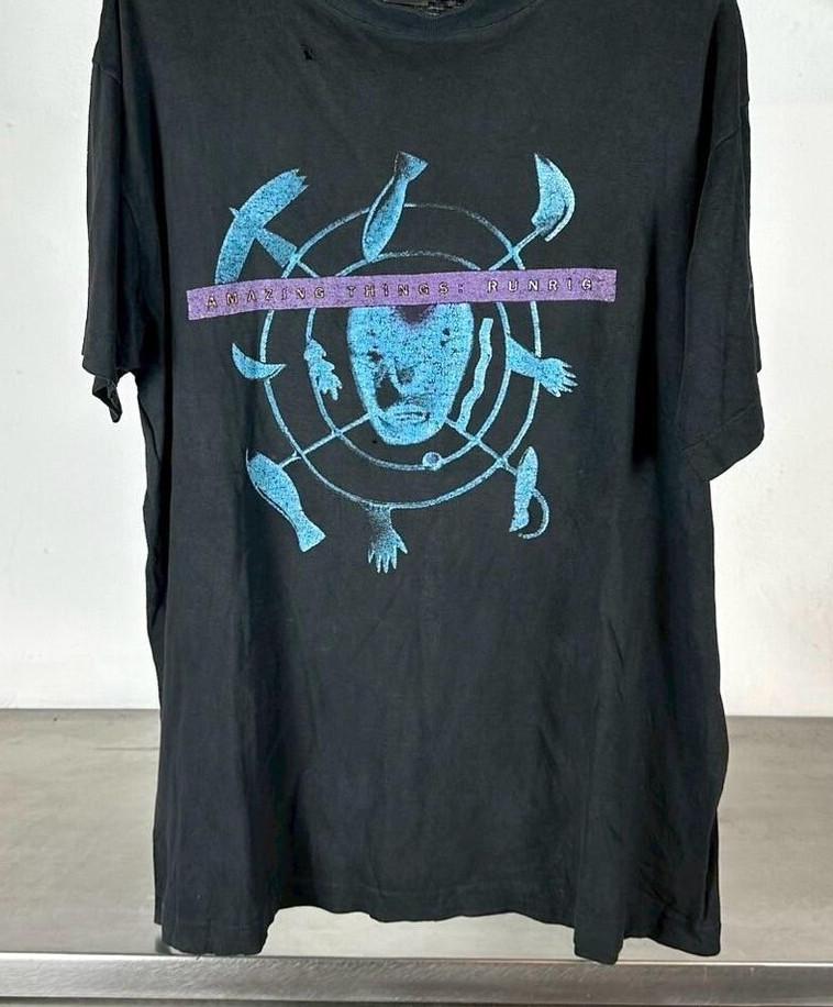 Runrig Amazing Things Album Rock Shirt Men Women Cotton Tee MC917 Unisex T-Shirt XXL