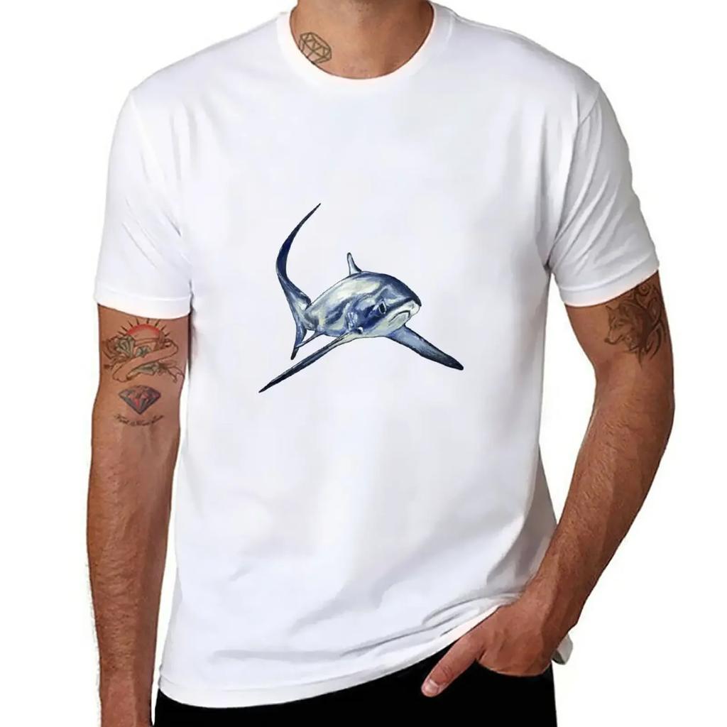 The Thresher Shark T-Shirt Quick-drying Quick Drying Shirts Graphic Tees Mens T Shirt Graphic