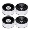 4pcs 1.9'' Aluminium Alloy Wheel Rims Hubs for 1/10 RC Crawler for   SCX10  (White )