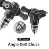 A95I-Keyed Chuck Corner Attachment-90° Right Angle Drill Adapter For Tight Space Drilling& Repair Applications