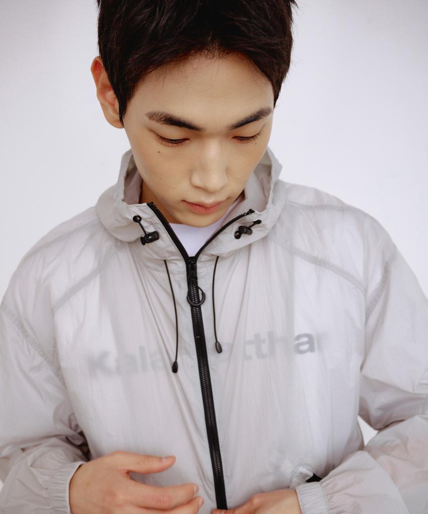 Kalapatthar X-Ray Ultra Light Windbreaker - Light Gray