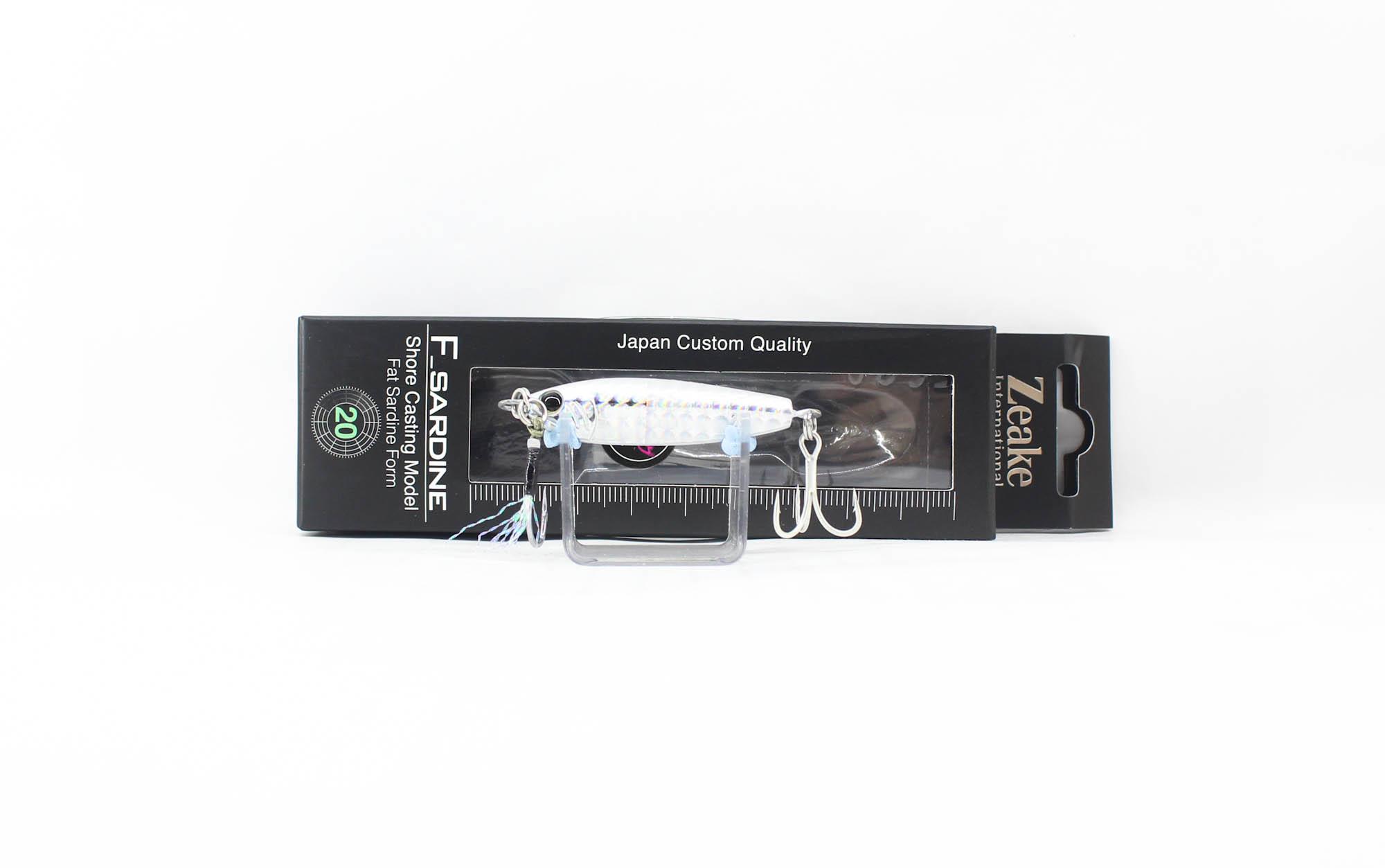 

Zeake Metal Jig Fat F Сардина 20 грамм 001 (9294)