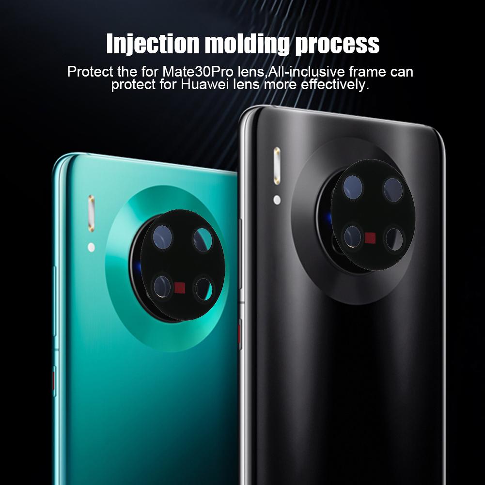 3Pcs Scratch Resistant HD Black Lens Mirror Protective Film by Injection Molding for Huawei Mate30pro