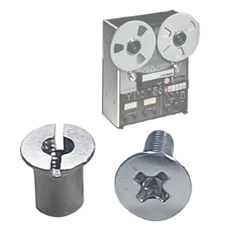 Set of 24 Metal Screws Universal NAB Hub Take Up Reel Screw Set for DIY Speaker