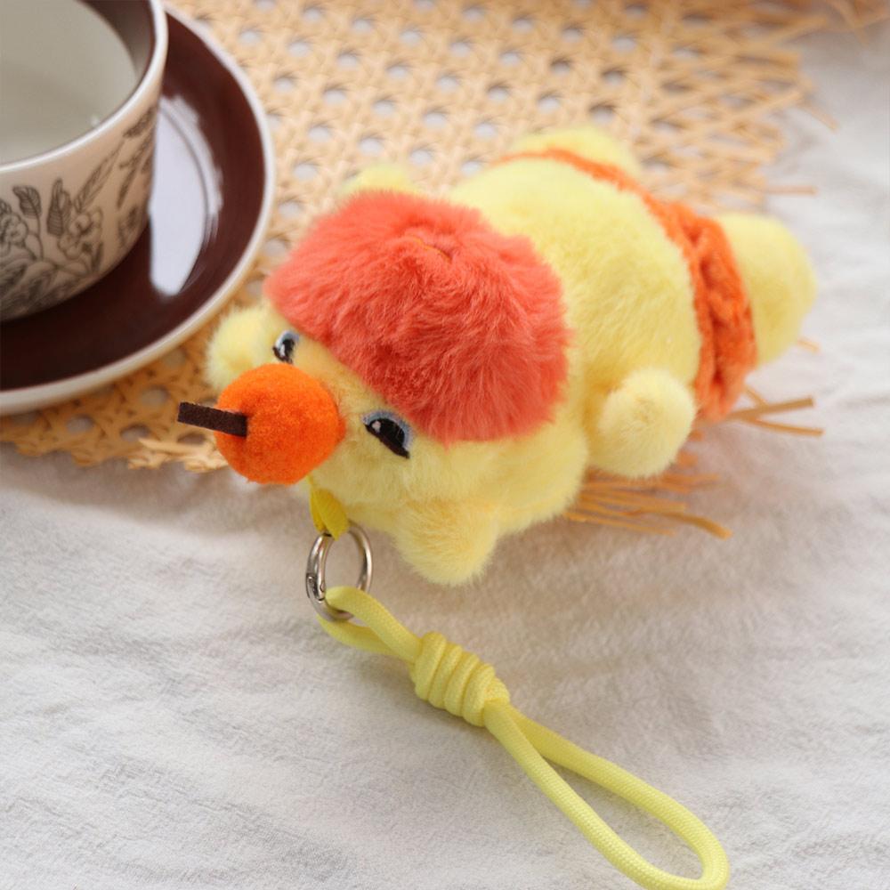 Lovely Water Dolphin Doll Pendant Cute Stuffed Animal Key Ring Dolphin LULU Plush Doll Gifts