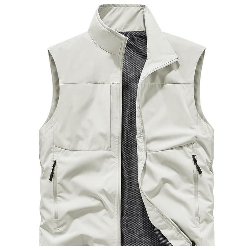 Qidingbao Outdoor Casual Windproof Vest XL