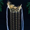 Elegant Tassel Face Veil Mask Graceful Tassels Facewear For Photographers And Models In Cultural Settings