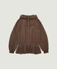 Everly Hoodie Zip-Up (Brown)