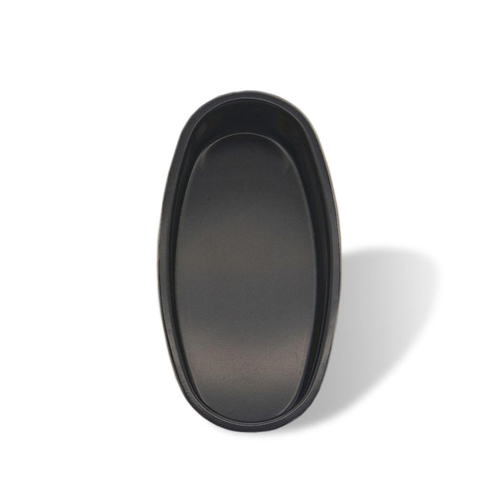 DIY Non-stick Cheese Cake Tin Oval Shaped Carbon Steel Loaf Tray Bread Mould Baking Tool Cake Pan