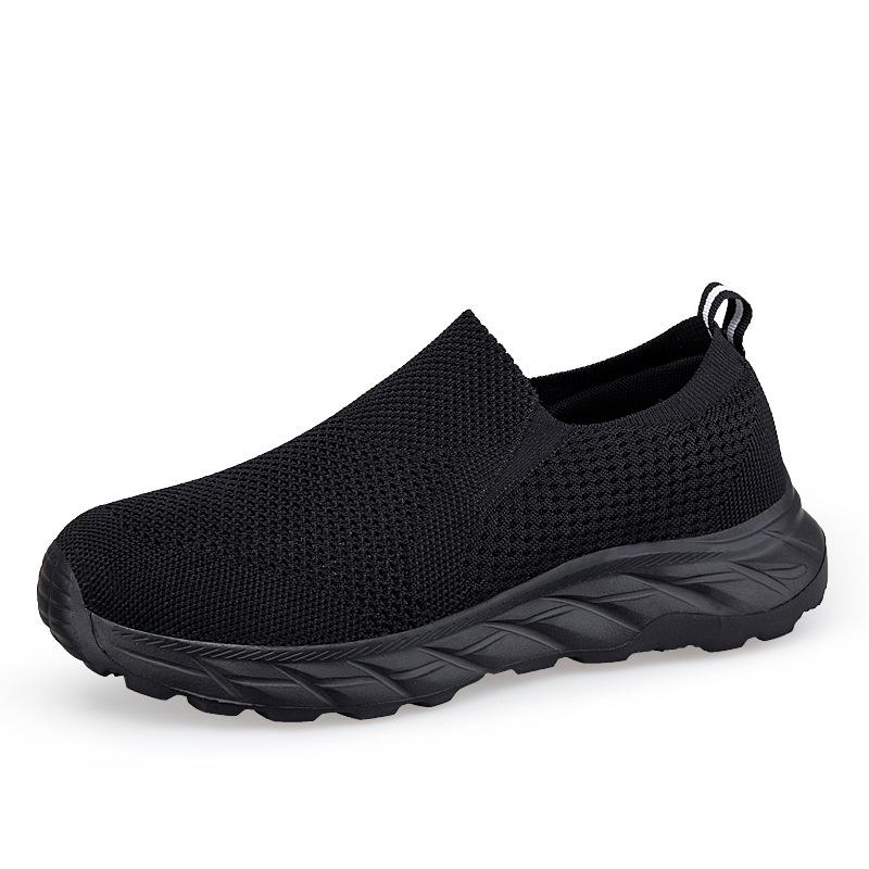 High Quality Women's Shoes Sneakers Platform Walking Shoes Fashion Knited Casual Loafers Lightweight Men Casual Shoes Size 36-45