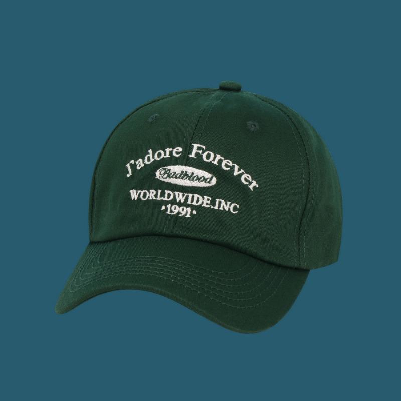 

1991 Wide-brimmed baseball cap Women s big head circumference shows a small face Trend versatile student hat Peaked cap Men Adjustable темно-зеленого