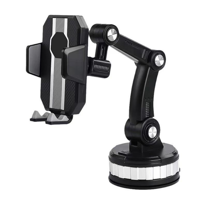 

Creative Dashboard Suction Cup Phone Holder for Large Trucks, Cars, and Consoles чёрный