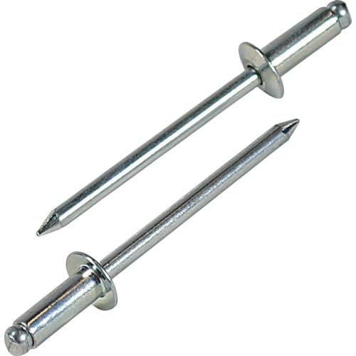 Lobtex Blind Rivets (1000 Pieces) Steel/Steel 5-6 NS56