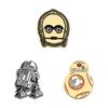 Cartoon Alien Geometric Brooch Creative Launcher Shape Badge Pin Backpack Clothes Decoration
