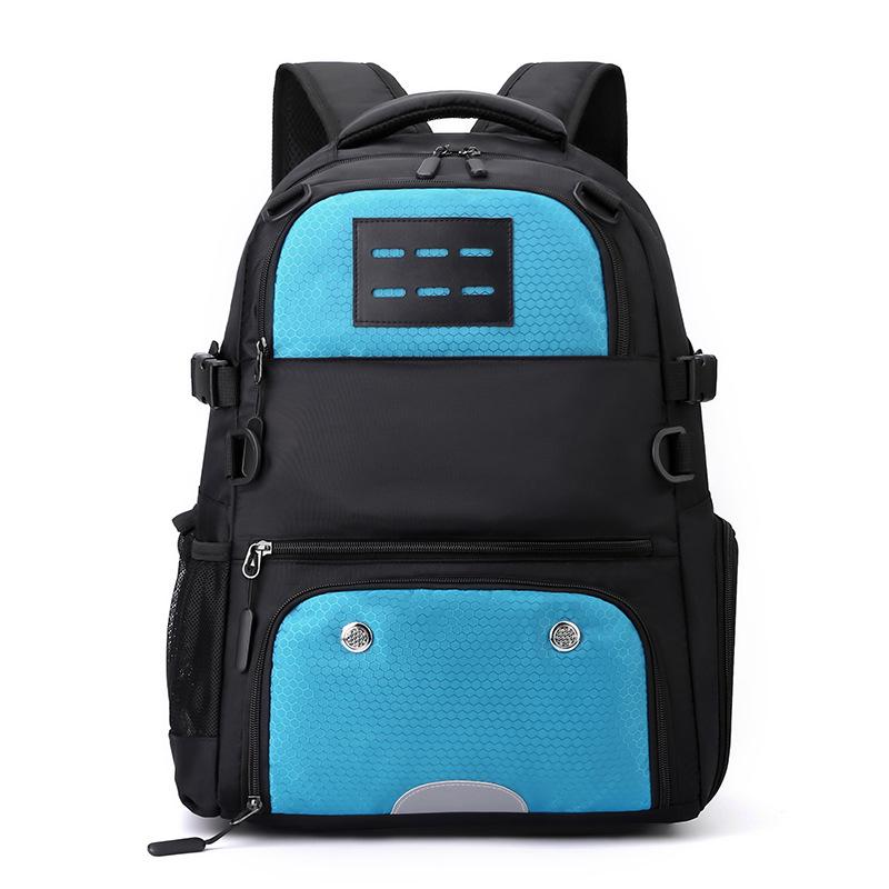 Water-Resistant Sports Backpack with Shoe Compartment - Large Capacity for Basketball, Football, and Outdoor Activities
