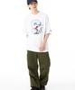 New Era Short Sleeve Oversized Cotton Tee Size Peanuts Snoopy ONSPOTZ Stylish Small Large Gift T-Shirt, S/S (14682924, NER36A2699), White, L, &