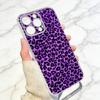 Leopard Print  Phone Case Transparent Silicone Soft For iPhone 17 16 15 14 13 12 11 Mini Pro Max Plus