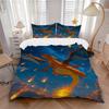 3pcs Charizard Duvet Cover Set, 1 Duvet Cover + 1/2 Pillowcases (No Insert), Bedroom Decor, Allseason Comfort Yy251021262