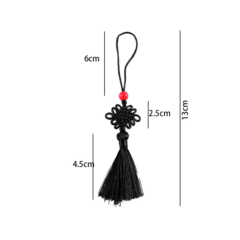 Pendant Chinese Knot Pendant DIY Craft Chinese Knot Silk Tassel Pendant Curtain Charms Tassel