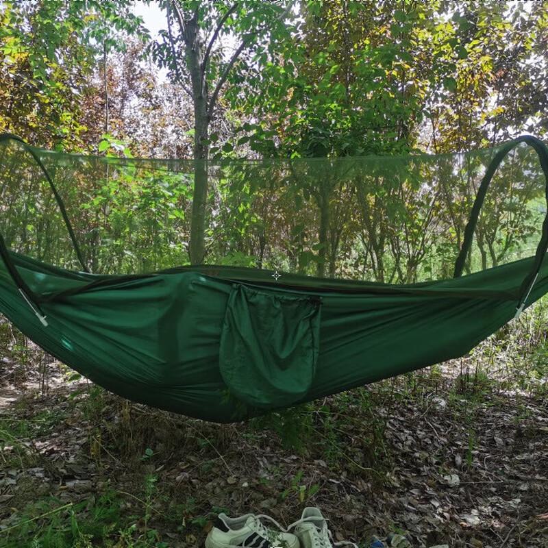 Yuming Automatic Quick-Open Anti-Mosquito Camping Hammock