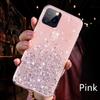Bling Glitter Phone Case For Iphone 11 12 Pro Max Xr Xs Max X 7 8 6s Plus Soft Silicone Transparent Back Cover For Iphone 13pro